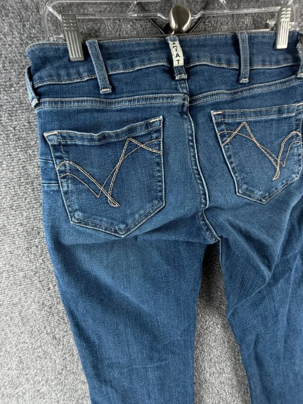 Ariat REAL Jeans Women 27R Denim Mackenzie Straight PR Abby Stretch ACTL 29X32